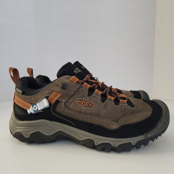 KEEN Men's Targhee 4 Low Height Durable Waterproof Hiking Shoes, US 10.5 wide - Picture 2 of 10